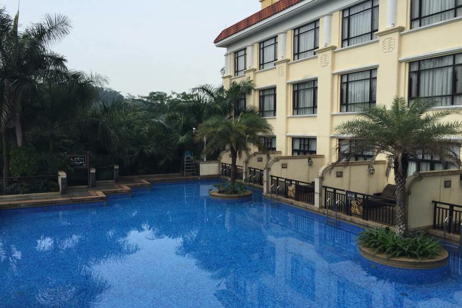 Green Lake Hot Spring Hotel Foshan Exterior photo